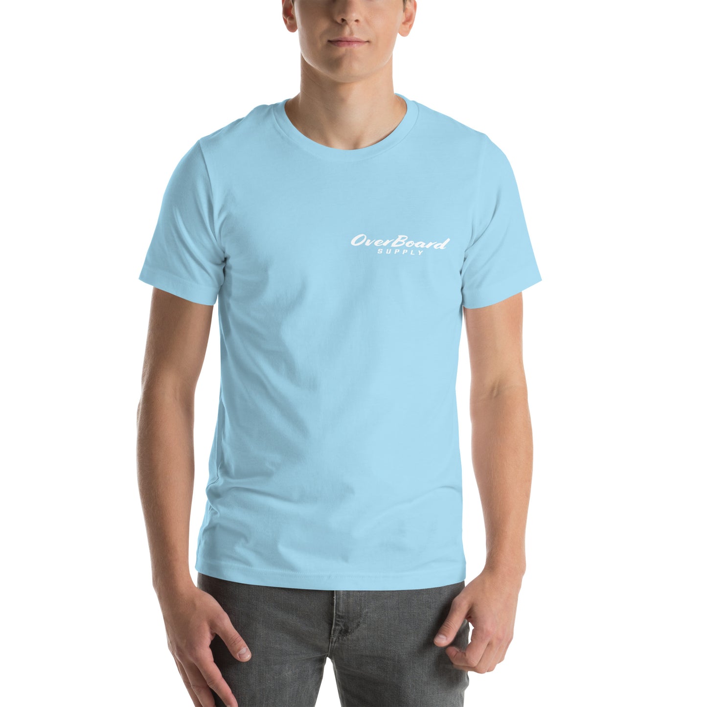 Subtle Wake Boat - Unisex t-shirt